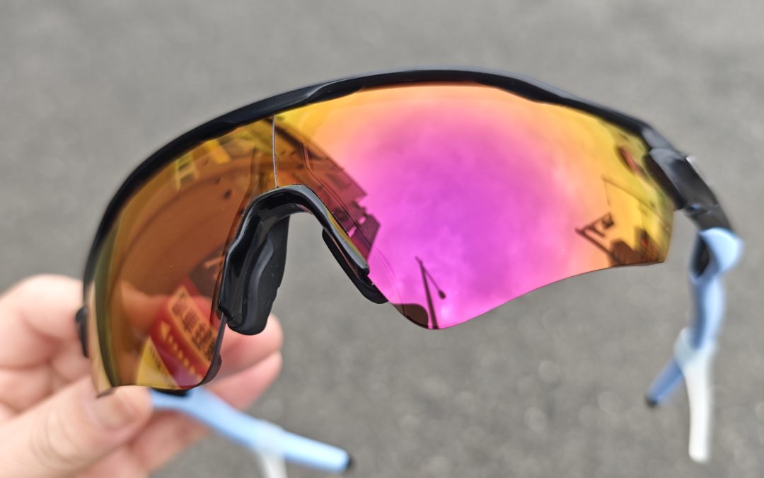 オークリー RADAR EVをスノーボード用に度付きレンズ交換｜お客様ご持参フレーム対応